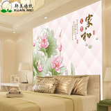 轩美壁纸 中式田园风景大型壁画定制 客厅沙发床头背景墙纸