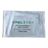 米琪儿 PM2.5男女成人儿童呼吸防雾霾防护防尘口罩过滤片2片