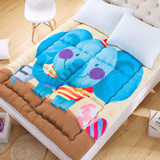 儿童折叠榻榻米床垫床褥子垫被1.2m床大学生宿舍单人席梦思保护套