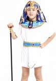 六一儿童万圣节纪念拍照摄影楼表演出男孩埃及法老王子酋长衣服装