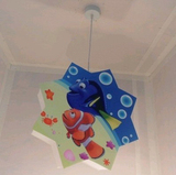 包邮儿童吊灯现代卡通海洋鱼类装饰灯幼儿园创意教室走廊LED温馨