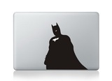 蝙蝠侠4 MacBook苹果笔记本个性贴纸局部贴黑白转移贴苹果广告