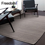 手工羊毛地毯客厅印度进口 现代简约卧室沙发茶几垫北欧地毯