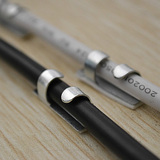 日本KM正品 防锈处理线缆固定器电线走线夹粘贴式网线理线器7枚装