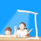 MDZG  现代简约LED台灯护眼灯学生学习工作书房阅读充电小台灯卧?