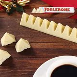 【Toblerone 白巧克力】瑞士三角进口纯可可脂蜂蜜巧克力100g