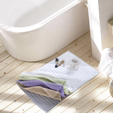 全棉脚垫卧室门垫卫浴吸水浴室地巾防滑地垫纯棉加厚家用洗澡厨房