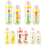 日本代购 pigeon贝亲PPSU塑料/玻璃宽口径新生婴儿奶瓶160/240ml