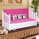 包邮沙发床实木沙发，伸缩，抽拉，折叠小户型1.2米1.5米成人儿童