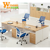 办公家具职员办公桌 单人桌卡位简约现代组合屏风办公桌椅工作位