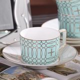 英式骨瓷欧式意式拿铁咖啡杯碟陶瓷咖啡具杯碟速溶咖啡杯下午茶