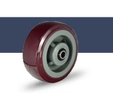 申牌重型4 5 6 8寸聚氨酯单轮子 配螺丝 工业设备/货架/手推车轮