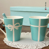 女士办公室骨瓷咖啡杯 马克杯创意情侣礼物结婚生日礼品陶瓷杯子