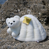 默奇毛绒海洋小迷你娃娃公仔大号雪窝玩偶海豹搭配雪洞北极熊玩具