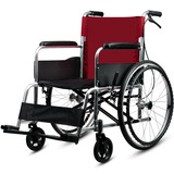 邦力健 家用残疾人老年人轻便代步车 铝合金折叠手动轮椅 免安装