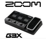 ZOOM G3X 踏板电吉他合成综合效果器 带USB声卡 正品行货
