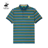 Beverly Hills Polo Club比华利保罗男装横纹短袖T恤24321192