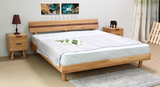 全实木日式成人床北欧宜家实木双人床白橡木现代简约卧室特价
