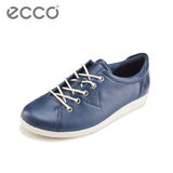 ECCO爱步百搭休闲系带低帮鞋 平底深口注压鞋 柔软206503
