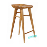 美式复古实木酒吧椅创意高脚椅简约家用吧台椅吧台凳子时尚高脚凳