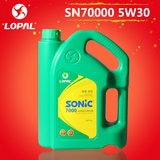 龙蟠SONIC7000 SL5W30合成汽油机油正品汽车发动机内部润滑油4L