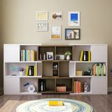 家具书柜书架书橱储物柜子实木自由组合客厅儿童书房创意简约简易