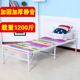 折叠床单人床  木板床简易木板床便携式80cm 90cm 0.8米0.9米包邮