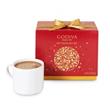 比利时高迪瓦Godiva 牛奶黑巧克力热可可粉圣诞最新款礼盒 现货