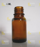 10ml毫升棕色茶色玻璃瓶精油瓶子不带盖香水瓶试剂瓶药瓶按摩油瓶