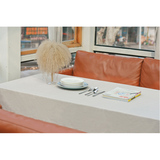 日式清新纯色棉麻宜家餐桌布艺现代简约书桌布良品北欧