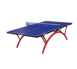 红双喜乒乓球台 小彩T2828拱形折叠式球台可折叠室内健身兵乓球桌