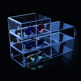 亚克力水晶盒子太阳眼镜墨镜老花镜高档眼镜展示盒柜台陈列道具