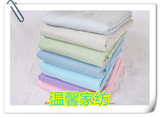 暖冬必备！外贸余单100%纯棉起绒布纯色双人大床单230*240厘米