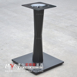 新款多边柱加厚底座餐台脚 欧式铸铁铁艺桌脚 不锈钢餐台架 G-39