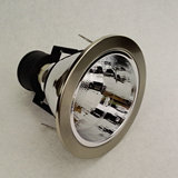 筒灯外壳电镀扫叻E27灯头2.5寸3寸3.5寸4寸5寸6寸LED节能筒灯灯座