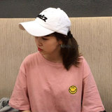 韩版学院风套头宽松体恤衫上衣 学生印花短袖T恤女夏装半袖打底衫