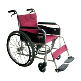 日本三贵Miki轮椅MPT-43L 航太铝合金 免充气胎 轻便可折叠