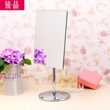镜品 大号方形化妆镜 单面直管台式镜子高清桌面镜柜台梳妆镜正品
