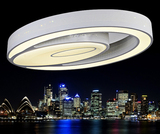 现代LED吸顶灯欧式创意椭圆形客厅灯具大气主卧室灯温馨餐厅灯具