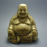 清代弥勒佛铜造像摆件佛像保真包老古玩古董杂项老铜器收藏