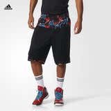 adidas 阿迪达斯 篮球 男子 篮球短裤 黑 AH3155