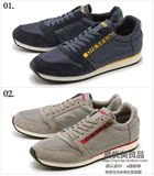 日本代购正品Diesel 迪赛SLOCKER S男鞋复古运动休闲鞋透气慢跑鞋