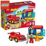 LEGO乐高积木得宝大颗粒米奇的汽车工作室10829儿童益智拼装玩具
