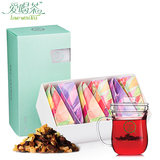 水果茶组合装花果茶覆盆子樱桃巴黎香榭花茶组合礼盒送女友