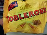 香港代购 瑞士原装进口 TOBLERONE 瑞士迷你 三角巧克力袋装 200g