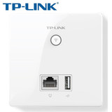 TP-LINK TL-AP303I-POE入墙式ap POE供电86型USB接口面板式无线AP