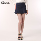商场同款ROEM韩国罗燕15年春季新品女显瘦短裙RCWH52350B专柜正品