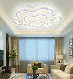 创意个性亚克力LED灯梅花形客厅吸顶灯现代大气温馨卧室灯具