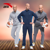安踏 男装2016春季新款篮球运动服套装休闲健身服两件套15611731