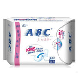 正品ABC卫生巾棉柔纤薄夜用8片 K12健康清凉KMS 整箱48包包邮